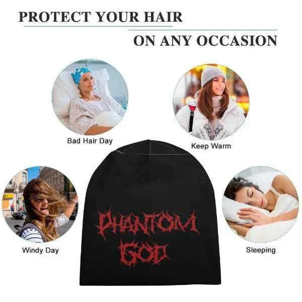 Phantom God Head Case Beanie Gothic Horror Hat