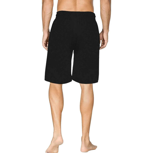 Phantom God Logo Basketball Shorts in Gothic Horror Style