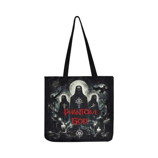 Phantom God Trinity Tote Gothic Horror Ritual Tote Bag