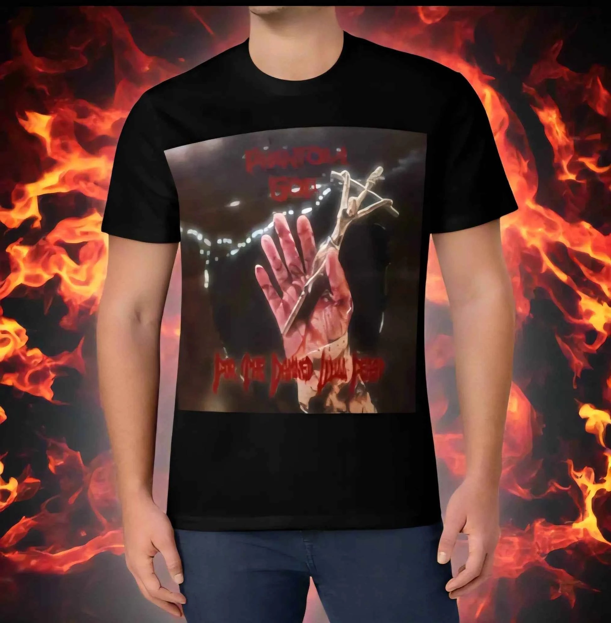 For The Damned Will Feast Shirt Gothic Ritual Tee