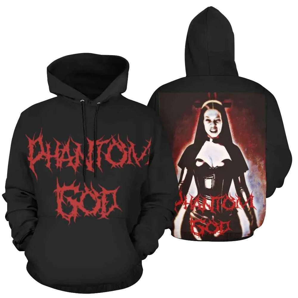 Phantom God Black Dominatrix Hoodie