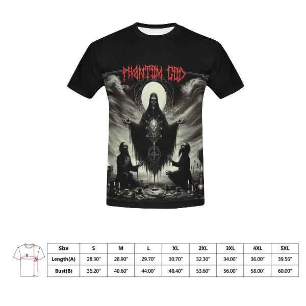 Phantom God Crimson Priest Dark Ritual Tee Statement