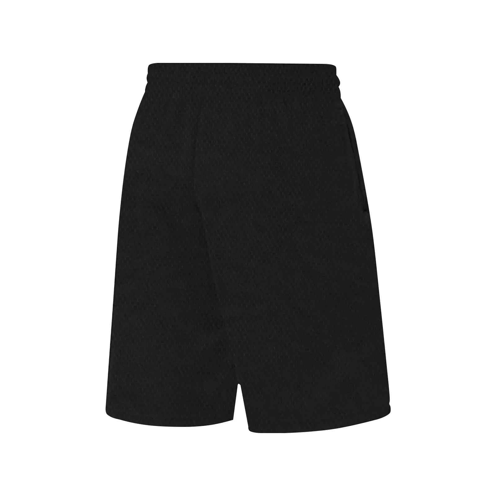 Phantom God Logo Basketball Shorts in Gothic Horror Style