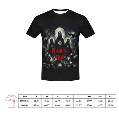 Phantom God Sigil T-Shirt Gothic Horror Ritual Apparel For The Devout & Damned