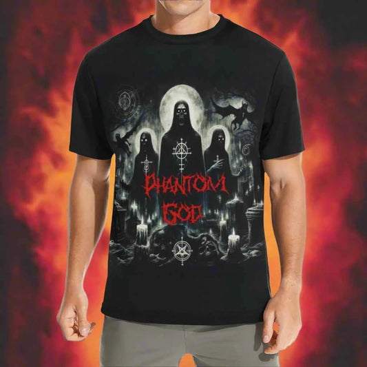 Phantom God Sigil T-Shirt Gothic Horror Ritual Apparel For The Devout & Damned