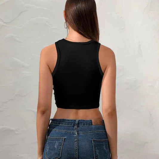 Phantom God Trinity Crop Top Gothic Horror Tank